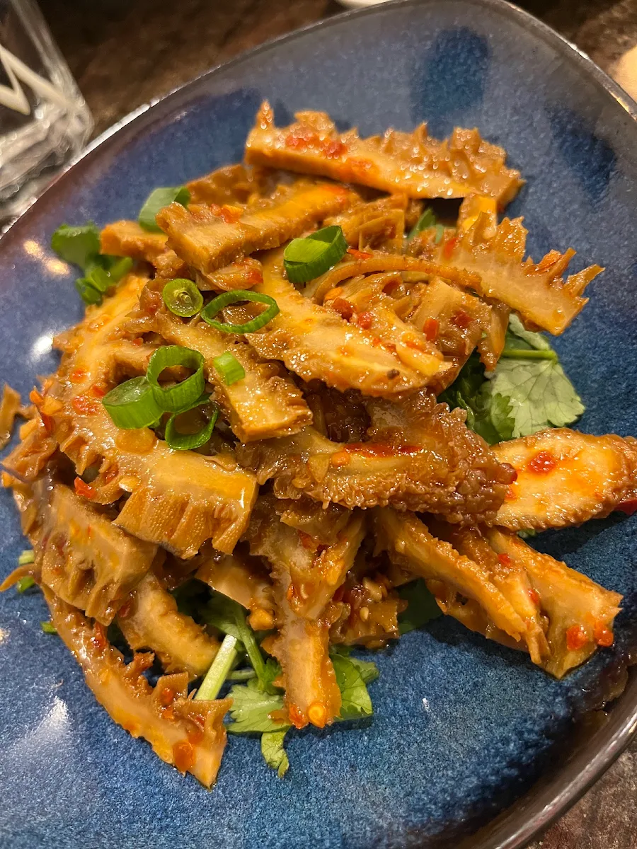 marinated beef tripe 凉拌金钱肚, Master Noodle